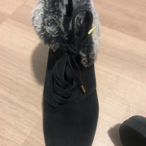 Cole Haan, wedge bootie, size 9.5B - Picture 2 of 4